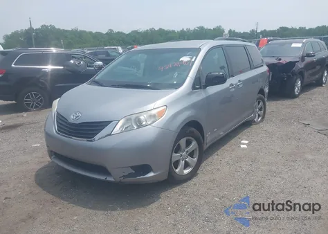 2011 Toyota Sienna Le V6 из США, поврежденный, VIN 5TDKK3DC4BS013309